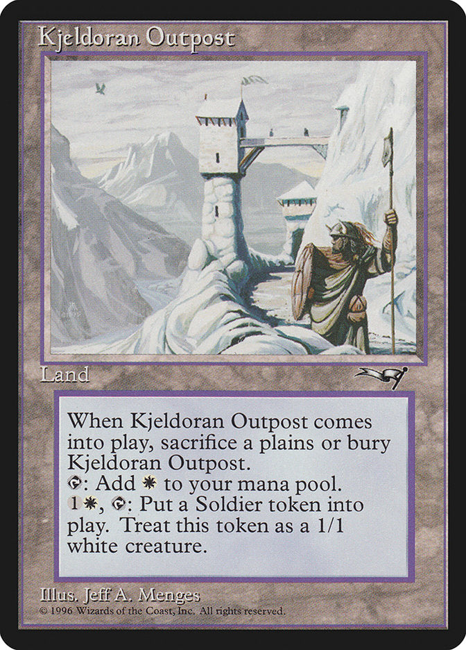Kjeldoran Outpost [Alliances] MTG Single Magic: The Gathering | Red Claw Gaming