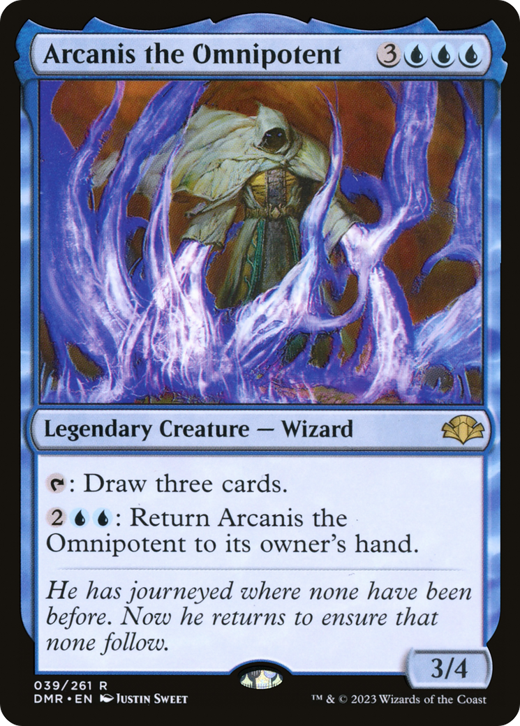 Arcanis the Omnipotent [Dominaria Remastered] MTG Single Magic: The Gathering | Red Claw Gaming