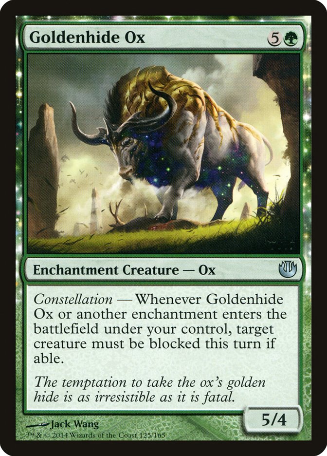 Goldenhide Ox [Journey into Nyx] MTG Single Magic: The Gathering | Red Claw Gaming