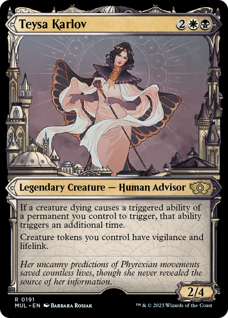 Teysa Karlov (Halo Foil) [Multiverse Legends] MTG Single Magic: The Gathering | Red Claw Gaming