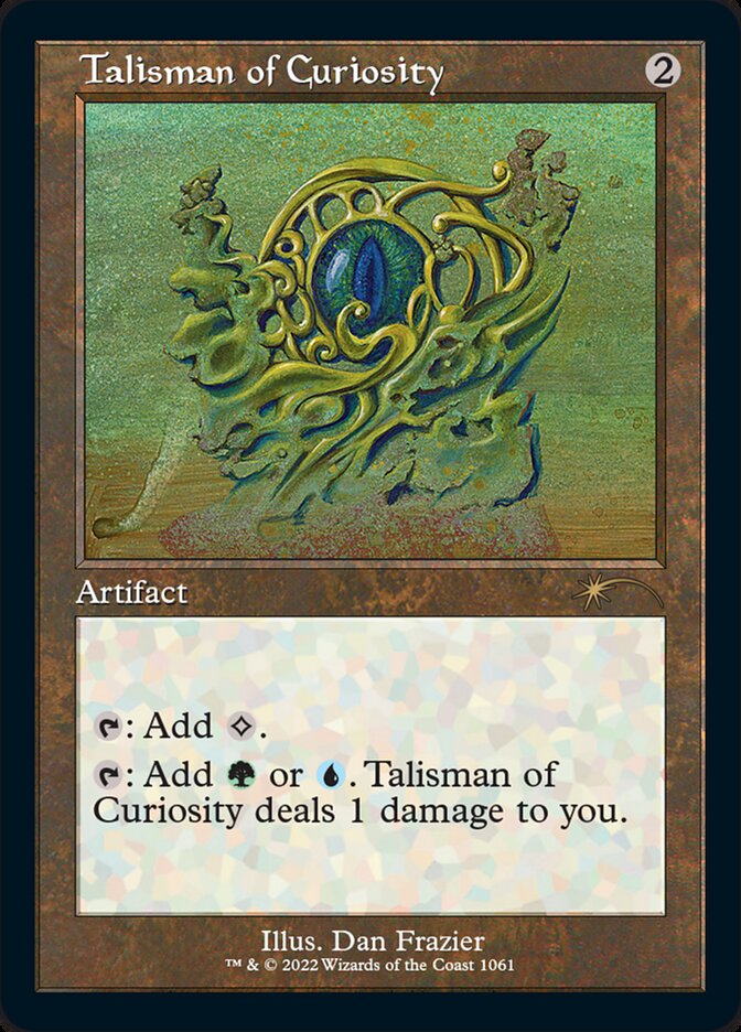 Talisman of Curiosity (Foil Etched) [Secret Lair Drop Series] MTG Single Magic: The Gathering | Red Claw Gaming