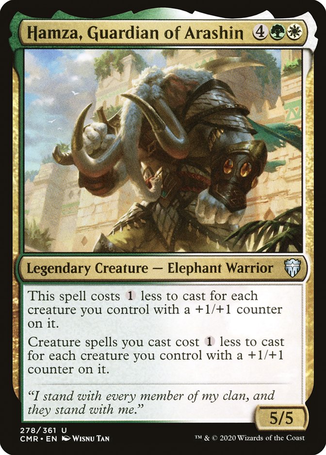 Hamza, Guardian of Arashin [Commander Legends] MTG Single Magic: The Gathering | Red Claw Gaming