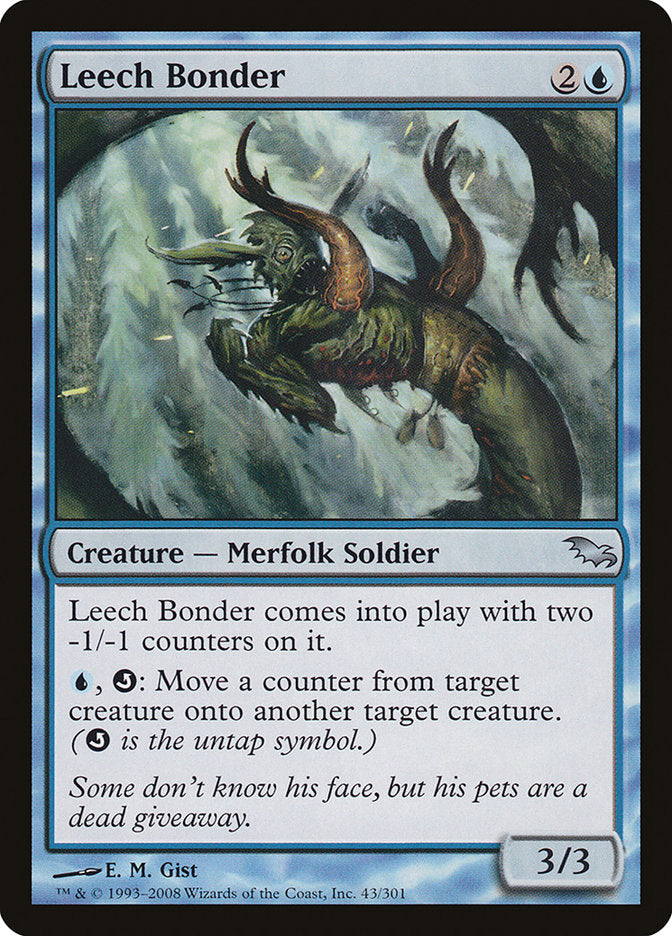 Leech Bonder [Shadowmoor] MTG Single Magic: The Gathering | Red Claw Gaming