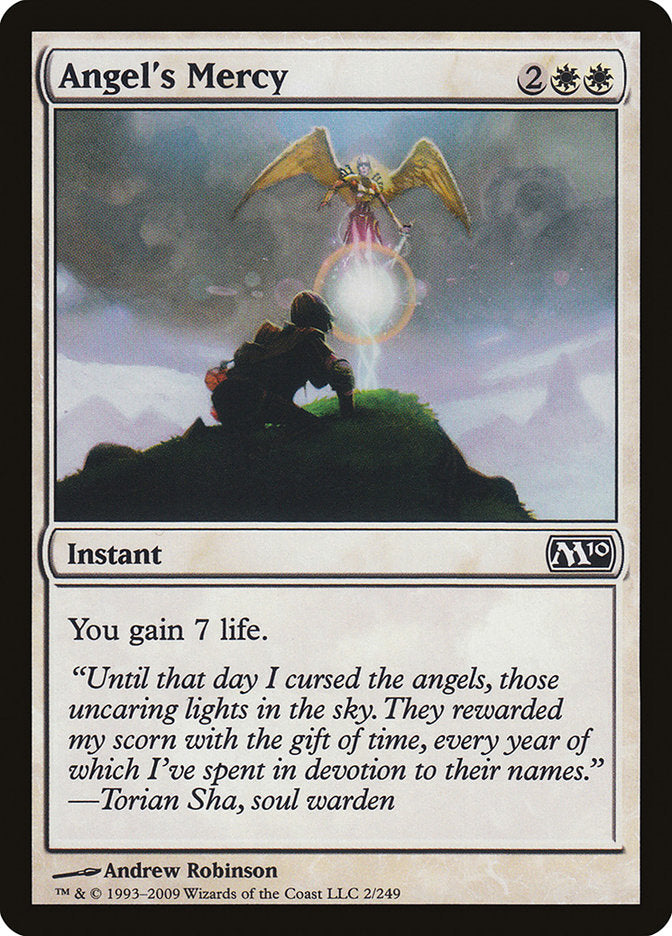 Angel's Mercy [Magic 2010] MTG Single Magic: The Gathering | Red Claw Gaming