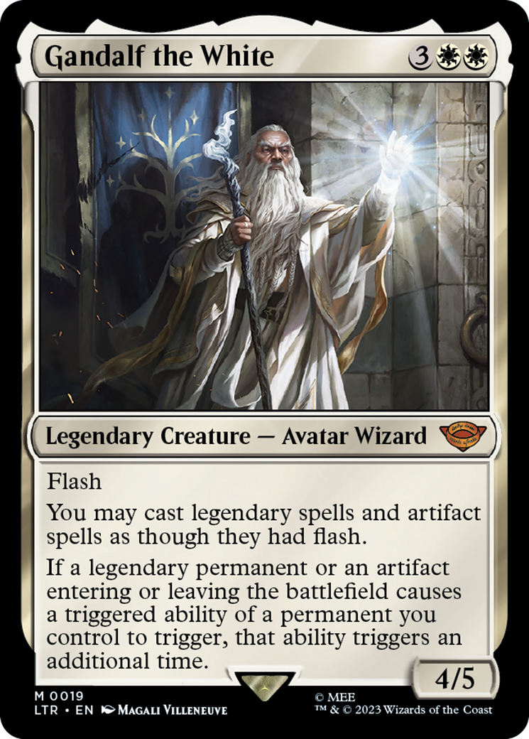 Gandalf the White [The Lord of the Rings: Tales of Middle-Earth] MTG Single Magic: The Gathering | Red Claw Gaming