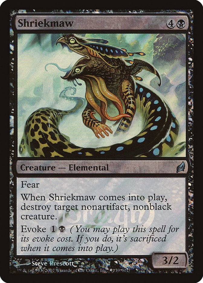 Shriekmaw [Lorwyn Promos] MTG Single Magic: The Gathering | Red Claw Gaming