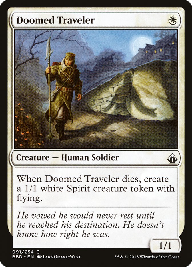 Doomed Traveler [Battlebond] MTG Single Magic: The Gathering | Red Claw Gaming