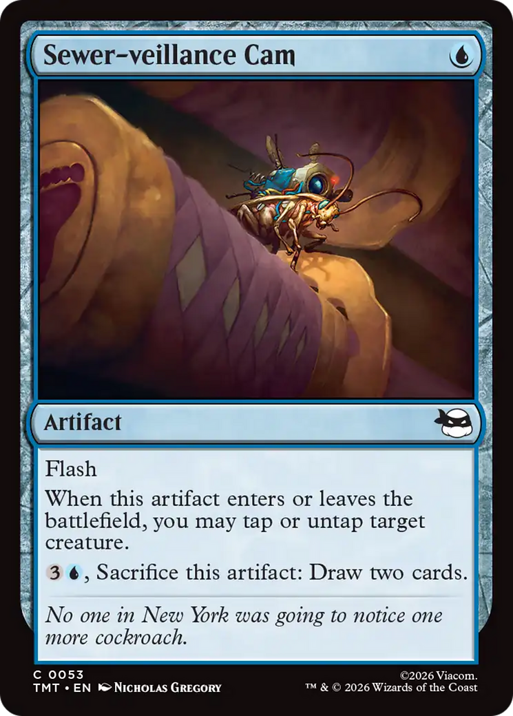 Sewer-veillance Cam [Teenage Mutant Ninja Turtles] MTG Single Magic: The Gathering | Red Claw Gaming