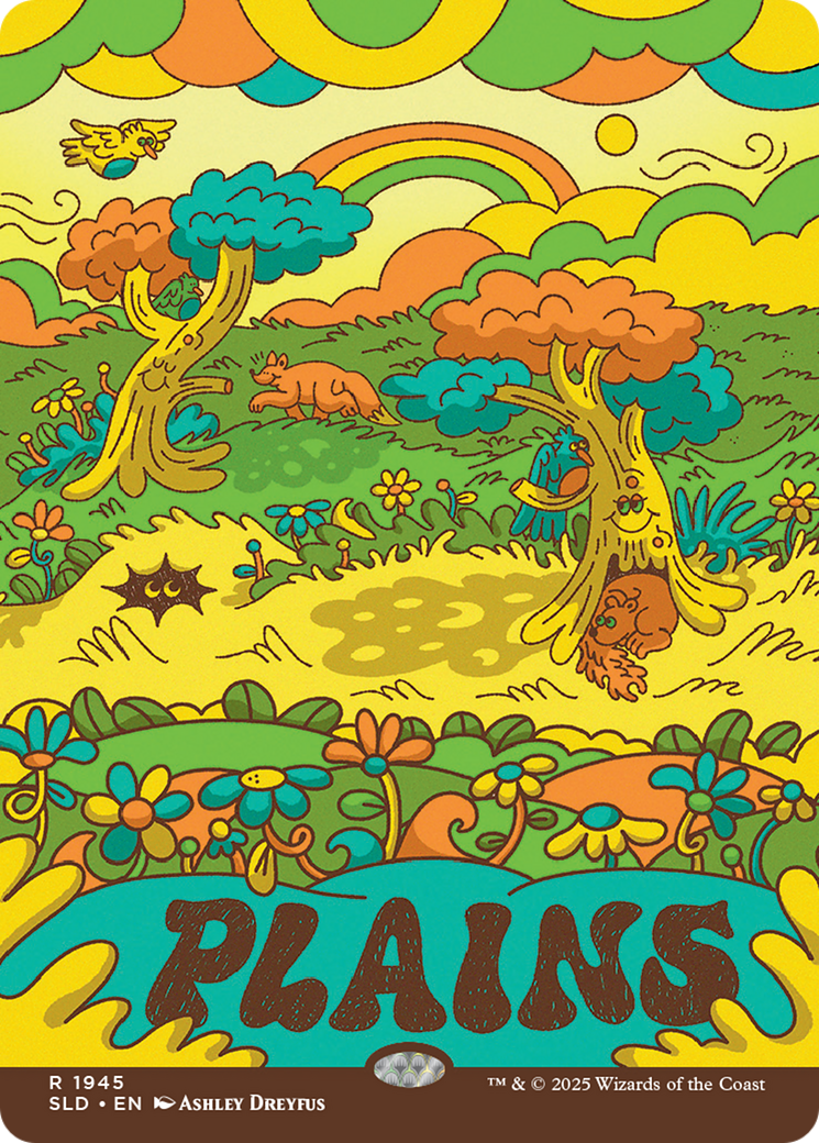 Plains (1945) [Secret Lair Drop Series] MTG Single Magic: The Gathering | Red Claw Gaming