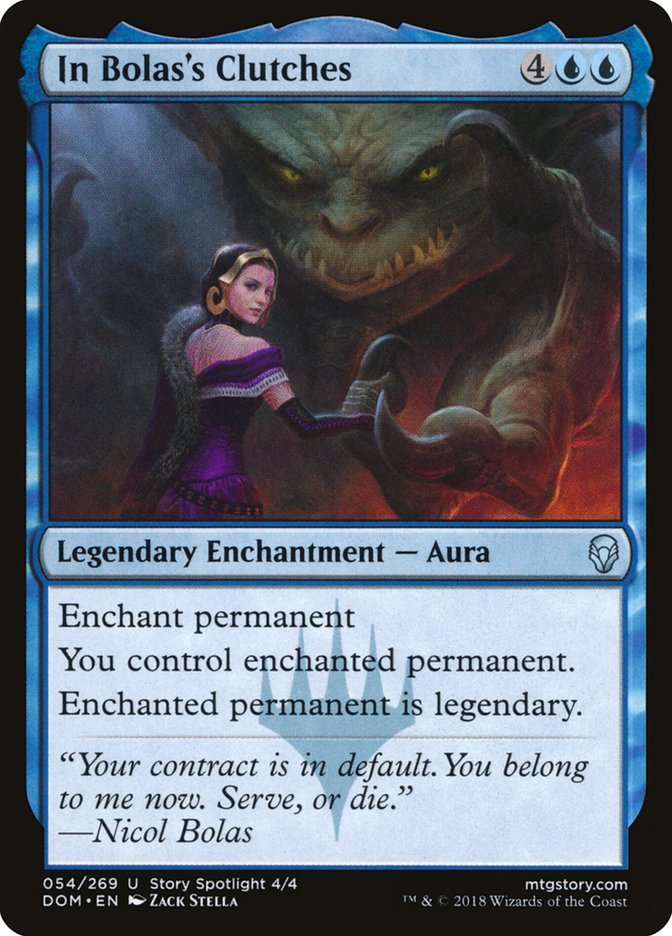 In Bolas's Clutches [Dominaria] MTG Single Magic: The Gathering | Red Claw Gaming