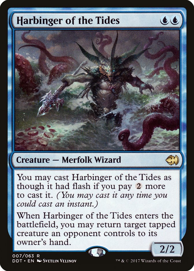 Harbinger of the Tides [Duel Decks: Merfolk vs. Goblins] MTG Single Magic: The Gathering | Red Claw Gaming