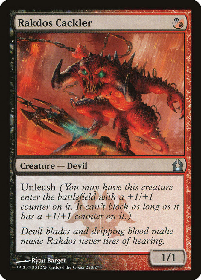 Rakdos Cackler [Return to Ravnica] MTG Single Magic: The Gathering | Red Claw Gaming