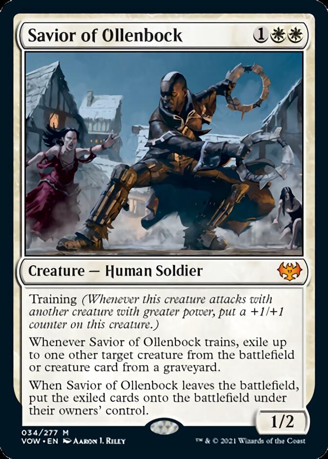Savior of Ollenbock [Innistrad: Crimson Vow] MTG Single Magic: The Gathering | Red Claw Gaming