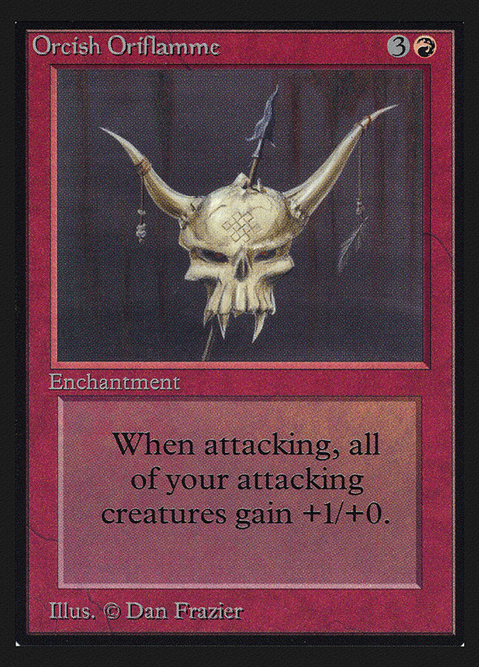Orcish Oriflamme [International Collectors' Edition] MTG Single Magic: The Gathering | Red Claw Gaming