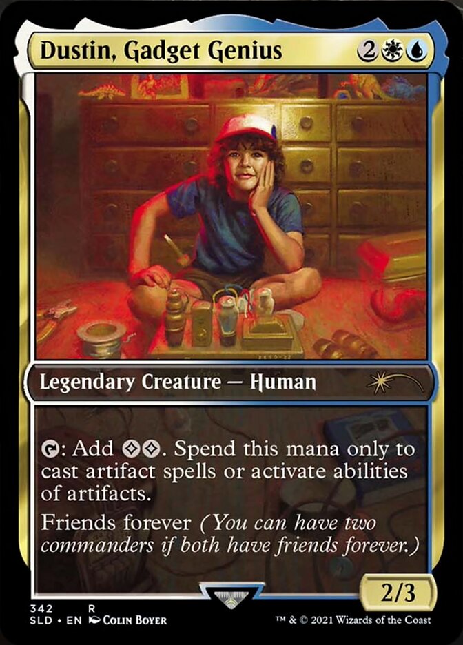 Dustin, Gadget Genius [Secret Lair Drop Series] MTG Single Magic: The Gathering | Red Claw Gaming