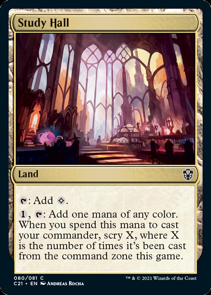 Study Hall [Commander 2021] MTG Single Magic: The Gathering | Red Claw Gaming