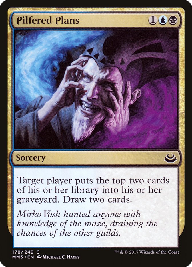 Pilfered Plans [Modern Masters 2017] MTG Single Magic: The Gathering | Red Claw Gaming