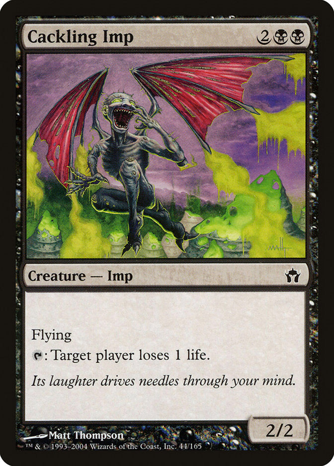 Cackling Imp [Fifth Dawn] MTG Single Magic: The Gathering | Red Claw Gaming