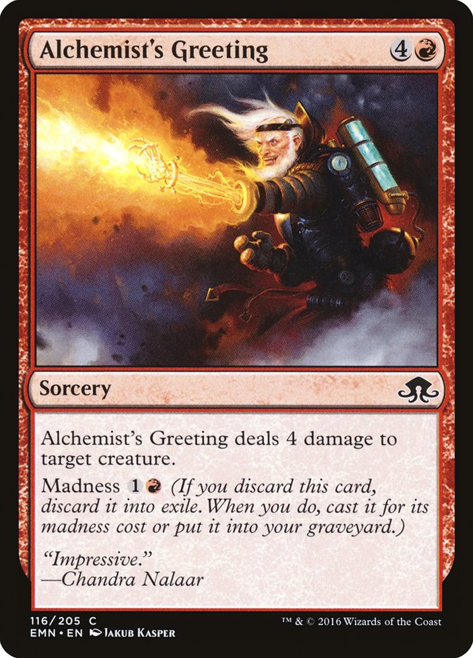 Alchemist's Greeting [Eldritch Moon] MTG Single Magic: The Gathering | Red Claw Gaming