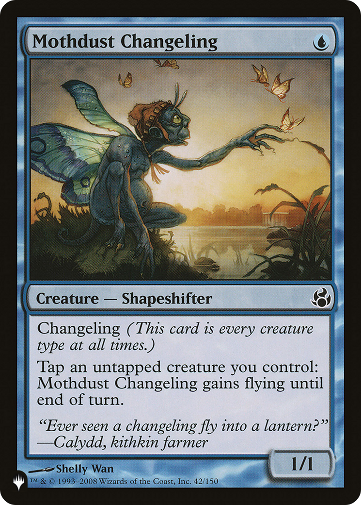 Mothdust Changeling [The List] MTG Single Magic: The Gathering | Red Claw Gaming