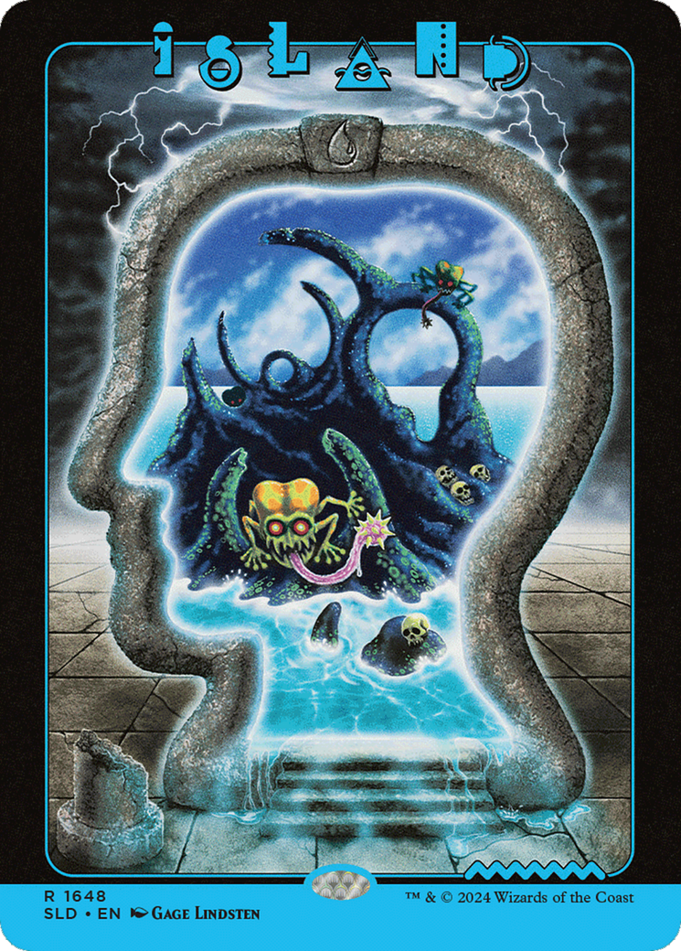 Island (1648) [Secret Lair Drop Series] MTG Single Magic: The Gathering | Red Claw Gaming