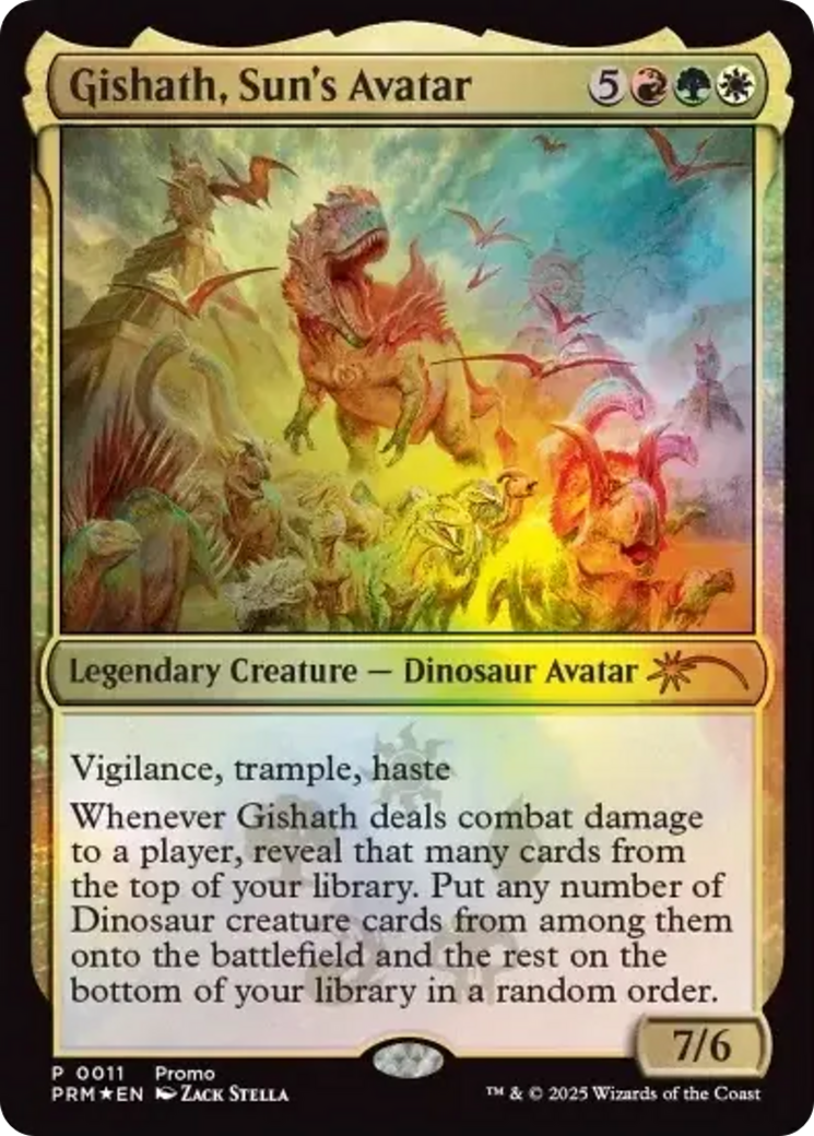 Gishath, Sun's Avatar [Media Promos] MTG Single Magic: The Gathering | Red Claw Gaming