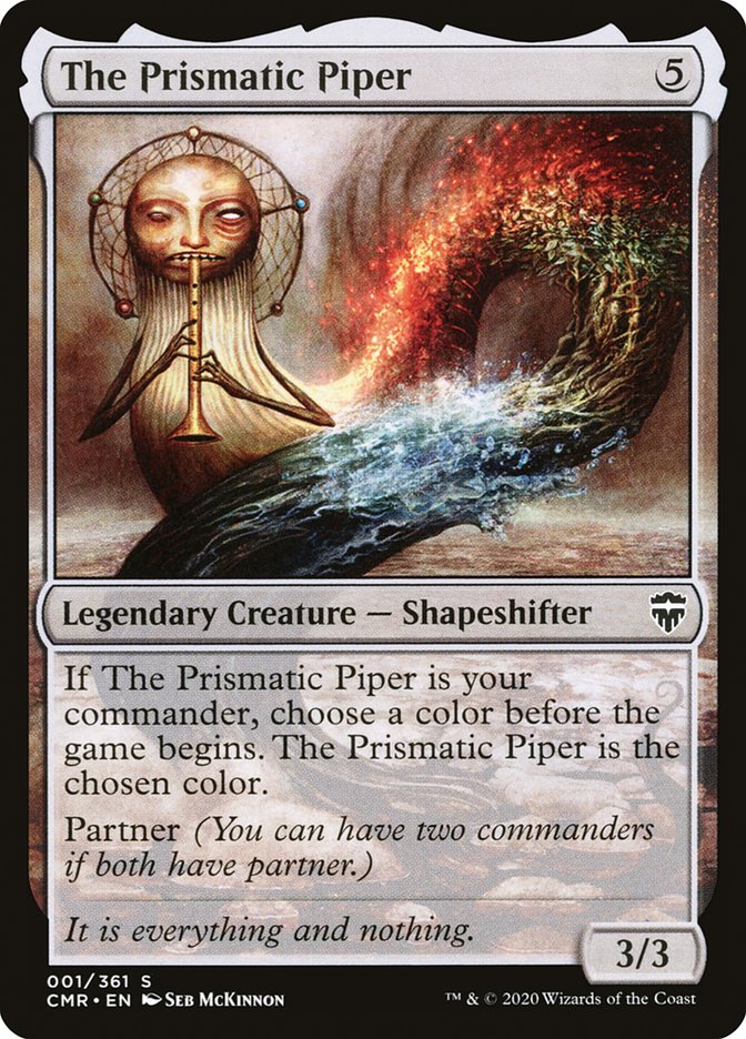 The Prismatic Piper [Commander Legends] MTG Single Magic: The Gathering | Red Claw Gaming