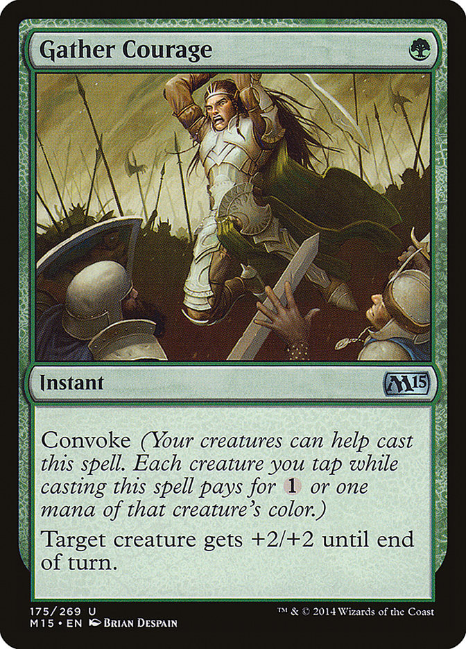 Gather Courage [Magic 2015] MTG Single Magic: The Gathering | Red Claw Gaming