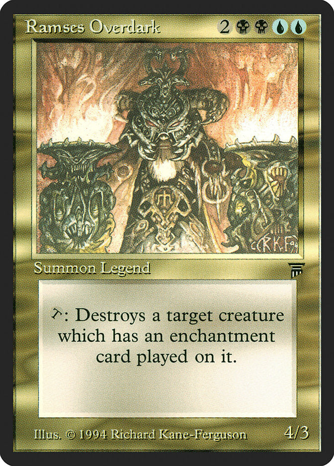 Ramses Overdark [Legends] MTG Single Magic: The Gathering | Red Claw Gaming