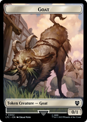 Bird // Goat Token [The Lord of the Rings: Tales of Middle-Earth Commander Tokens] MTG Single Magic: The Gathering | Red Claw Gaming