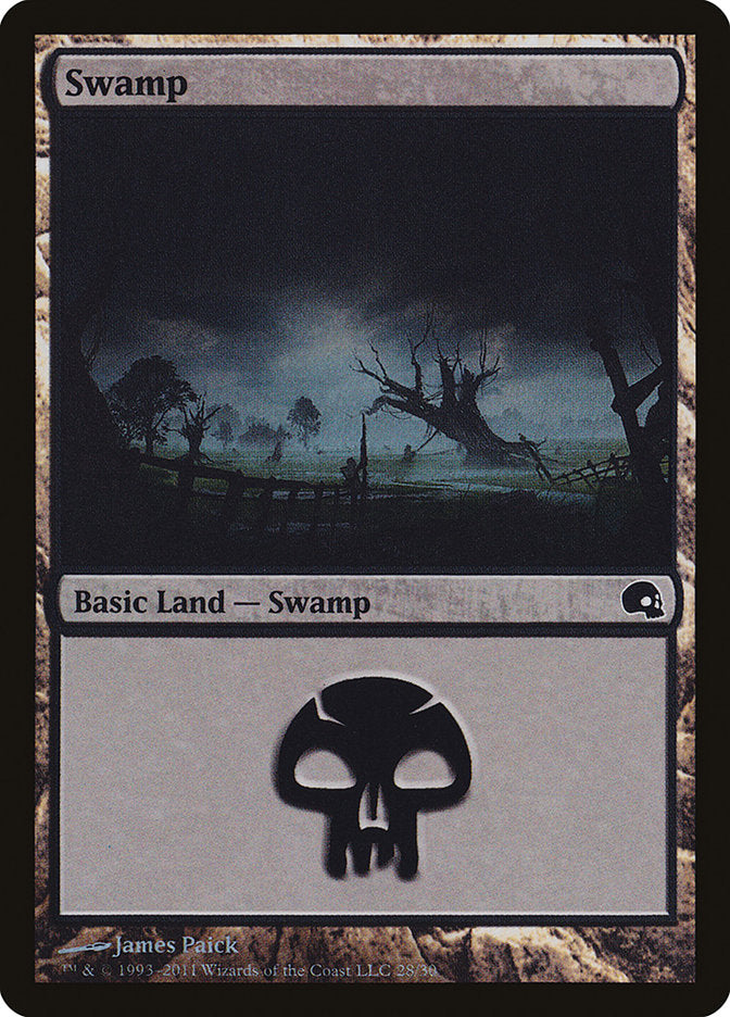 Swamp (28) [Premium Deck Series: Graveborn] MTG Single Magic: The Gathering | Red Claw Gaming