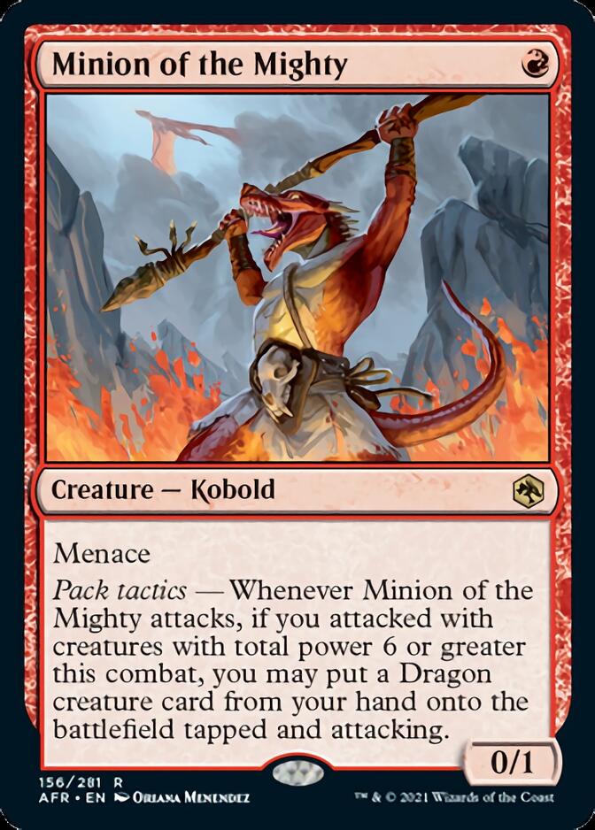 Minion of the Mighty [Dungeons & Dragons: Adventures in the Forgotten Realms] MTG Single Magic: The Gathering | Red Claw Gaming