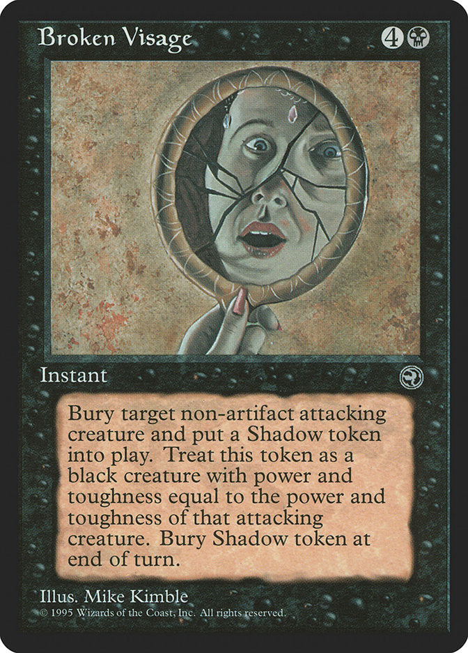 Broken Visage [Homelands] MTG Single Magic: The Gathering | Red Claw Gaming