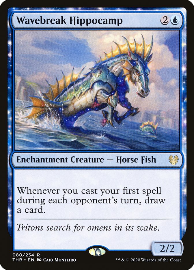 Wavebreak Hippocamp [Theros Beyond Death] MTG Single Magic: The Gathering | Red Claw Gaming