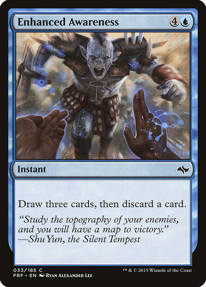 Enhanced Awareness [Fate Reforged] MTG Single Magic: The Gathering | Red Claw Gaming