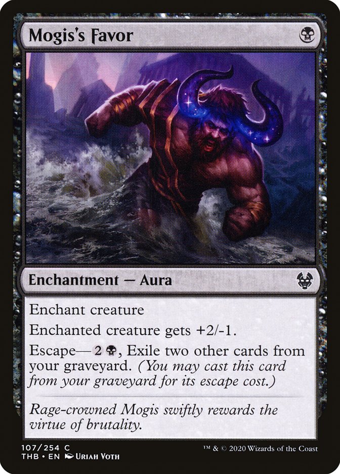 Mogis's Favor [Theros Beyond Death] MTG Single Magic: The Gathering | Red Claw Gaming