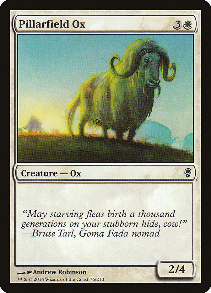 Pillarfield Ox [Conspiracy] MTG Single Magic: The Gathering | Red Claw Gaming