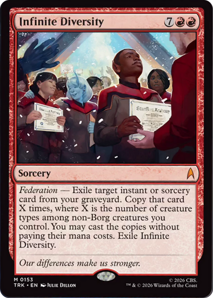 Infinite Diversity [Star Trek] MTG Single Magic: The Gathering | Red Claw Gaming