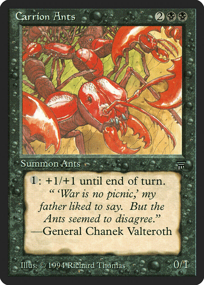 Carrion Ants [Legends] MTG Single Magic: The Gathering | Red Claw Gaming