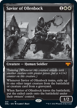 Savior of Ollenbock [Innistrad: Double Feature] MTG Single Magic: The Gathering | Red Claw Gaming