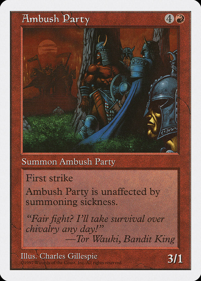 Ambush Party [Fifth Edition] MTG Single Magic: The Gathering | Red Claw Gaming