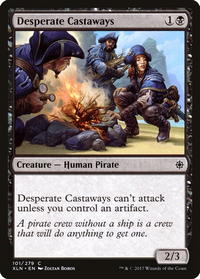 Desperate Castaways [Ixalan] MTG Single Magic: The Gathering | Red Claw Gaming