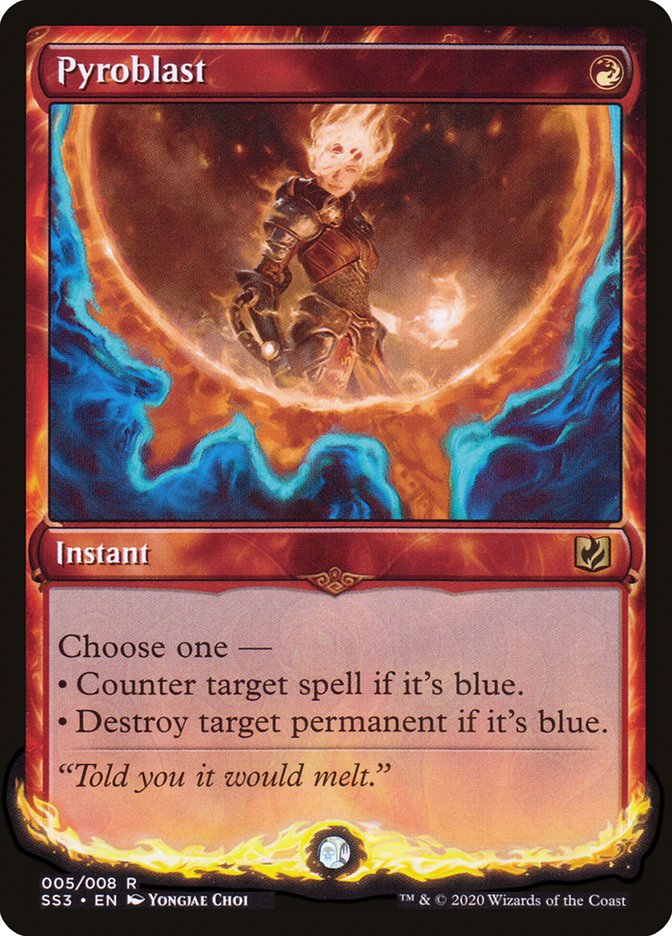 Pyroblast [Signature Spellbook: Chandra] MTG Single Magic: The Gathering | Red Claw Gaming