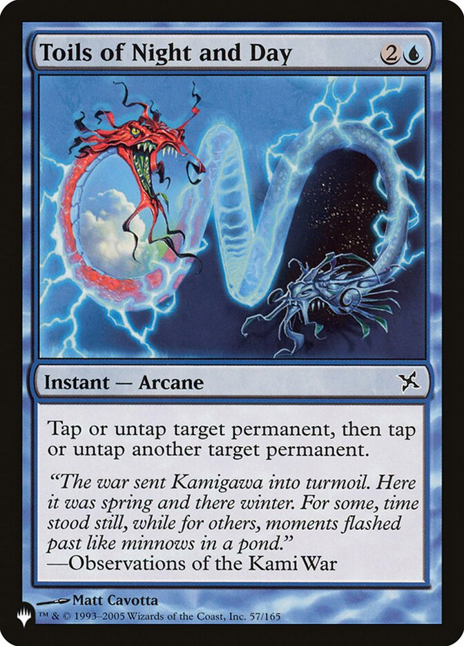 Toils of Night and Day [The List] MTG Single Magic: The Gathering | Red Claw Gaming