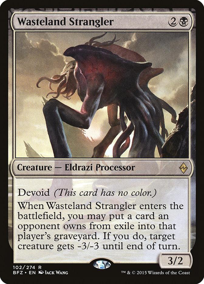 Wasteland Strangler [Battle for Zendikar] MTG Single Magic: The Gathering | Red Claw Gaming