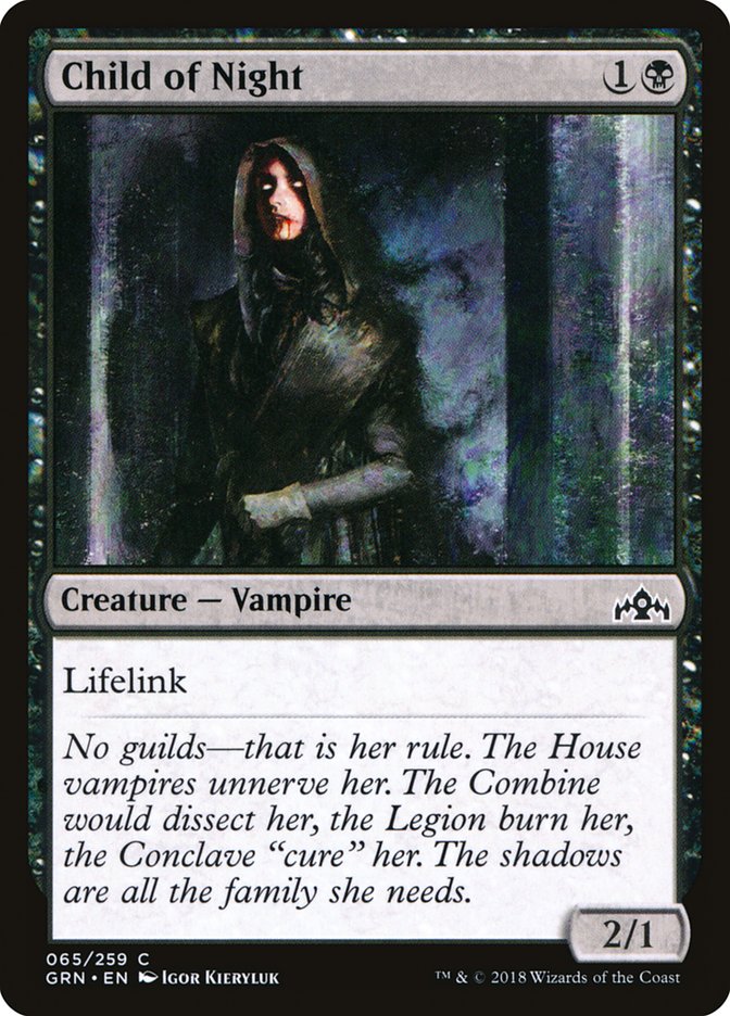 Child of Night [Guilds of Ravnica] MTG Single Magic: The Gathering | Red Claw Gaming