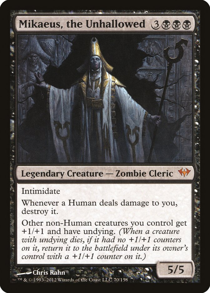 Mikaeus, the Unhallowed [Dark Ascension] MTG Single Magic: The Gathering | Red Claw Gaming