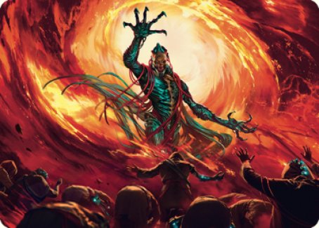 Gix, Yawgmoth Praetor Art Card [The Brothers' War Art Series] MTG Single Magic: The Gathering | Red Claw Gaming