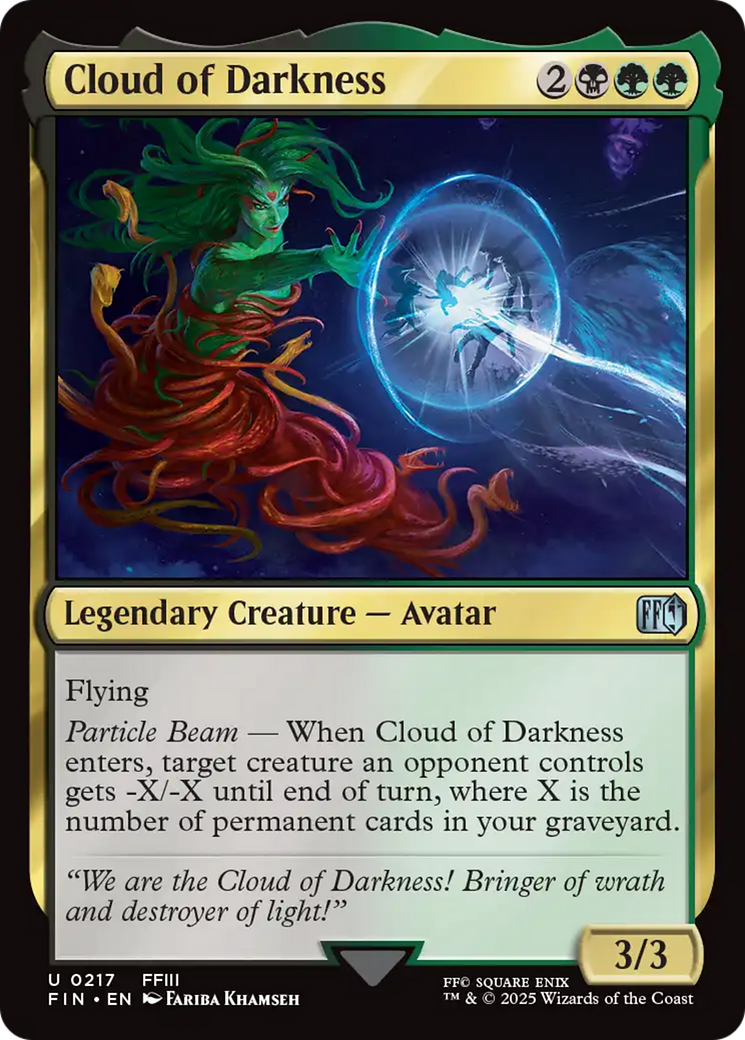Cloud of Darkness [FINAL FANTASY] MTG Single Magic: The Gathering | Red Claw Gaming