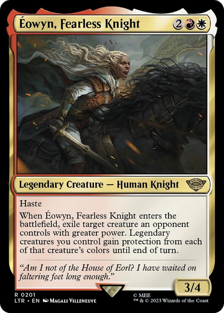 Eowyn, Fearless Knight [The Lord of the Rings: Tales of Middle-Earth] MTG Single Magic: The Gathering | Red Claw Gaming